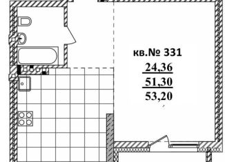 Продаю квартиру студию, 53.2 м2, Новосибирск, метро Площадь Ленина, Садовая улица, 17