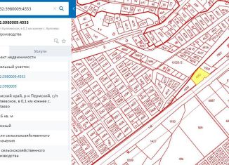 Продам земельный участок, 34 сот., Пермский край, улица Романа Кашина