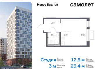 Продаю квартиру студию, 23.4 м2, Ленинский городской округ, жилой комплекс Новое Видное, 13.2