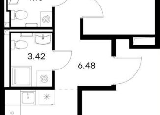 Продам 2-комнатную квартиру, 55.6 м2, городской посёлок Новоселье