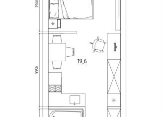 Продаю 1-ком. квартиру, 27.5 м2, Кемерово, Ленинский район