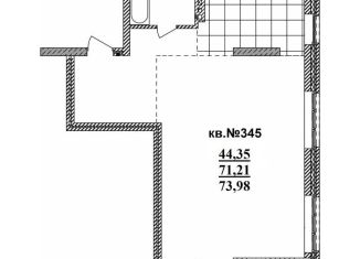 Продается 3-ком. квартира, 74 м2, Новосибирск, метро Речной вокзал, Садовая улица, 17