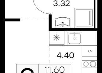 Продаю квартиру студию, 22.8 м2, городской посёлок Новоселье