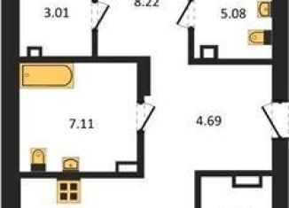 Продам трехкомнатную квартиру, 90.1 м2, Новосибирск, метро Золотая Нива, улица Королёва, 2