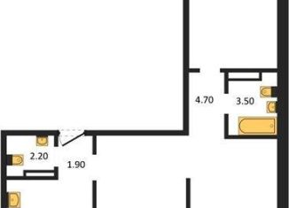 Продается трехкомнатная квартира, 82.5 м2, Новосибирская область