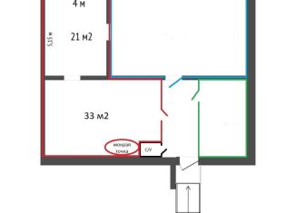 Помещение свободного назначения в аренду, 54 м2, Тюмень, Заречный проезд, 14