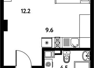 Квартира на продажу студия, 29.6 м2, Санкт-Петербург, Московский район, Московский проспект, 115В