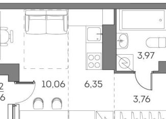 Продажа квартиры студии, 25 м2, Москва, метро Перово, Рязанский проспект, 2с27