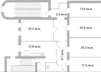 Сдам комнату, 18 м2, Санкт-Петербург, Манежный переулок, 8, Центральный район