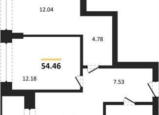 Продается 2-комнатная квартира, 54.5 м2, Новосибирск, Калининский район, Игарская улица, 40/2