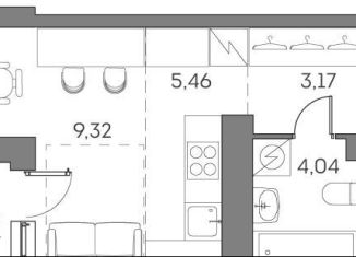 Продается квартира студия, 22.8 м2, Москва, метро Перово, Рязанский проспект, 1с1