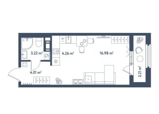 Продается квартира студия, 30.3 м2, Санкт-Петербург, метро Московские ворота