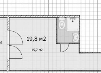 Продам квартиру студию, 20 м2, Москва, улица Красного Маяка, 8к1, метро Академика Янгеля