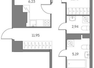 Продается 2-комнатная квартира, 65.5 м2, Москва, ЮВАО, Рязанский проспект, 2с27