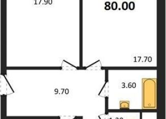 3-ком. квартира на продажу, 80 м2, посёлок Садовый, микрорайон Околица, 12С