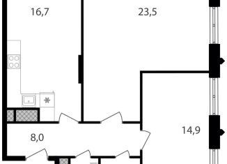 Продажа 2-комнатной квартиры, 67.7 м2, Москва, район Чертаново Южное