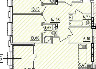 Продаю 3-ком. квартиру, 109 м2, Ростов-на-Дону, улица Седова, 19, Кировский район