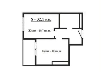 Продажа однокомнатной квартиры, 32 м2, Екатеринбург, метро Площадь 1905 года