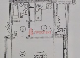 Продается 1-ком. квартира, 39.5 м2, Пенза, Ладожская улица, 144А