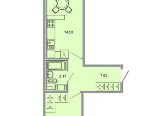 Продаю 1-ком. квартиру, 37.8 м2, Бугры, Тихая улица, 13к1