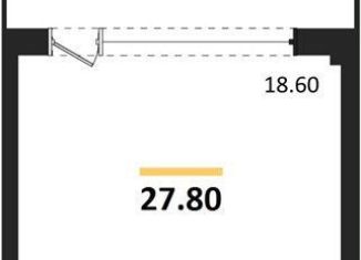 Продажа квартиры студии, 27.8 м2, Евпатория, улица имени 60-летия СССР, 12