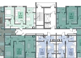 Трехкомнатная квартира на продажу, 92.9 м2, Саратов, улица имени Н.В. Кузнецова, 1, Кировский район