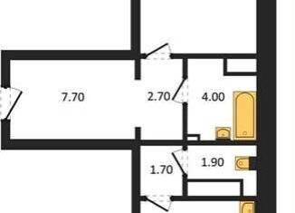 Продажа однокомнатной квартиры, 46.7 м2, Воронеж, улица Шишкова, 140Б/6