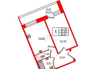 Продажа 1-ком. квартиры, 35 м2, деревня Новое Девяткино, Главная улица, 2