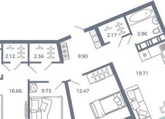 Продаю 3-ком. квартиру, 83.3 м2, Самарская область, Фёдоровская улица, 1