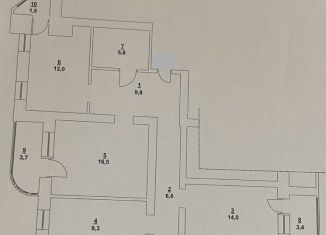 Продаю трехкомнатную квартиру, 83 м2, Саратов, улица имени Н.Г. Чернышевского, 170/176