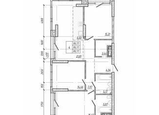 Продается 4-ком. квартира, 99.8 м2, Владивосток, Советский район, проспект 100-летия Владивостока, 105Ас4