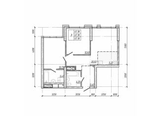 Продается 3-ком. квартира, 67.2 м2, Владивосток, проспект 100-летия Владивостока, 105Ас4, Советский район