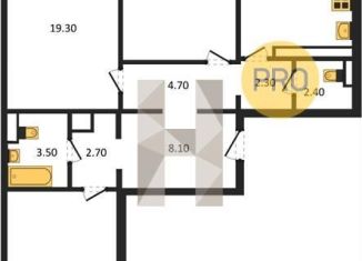 Продаю 3-ком. квартиру, 89.8 м2, Воронеж, улица Шишкова, 140Б/16