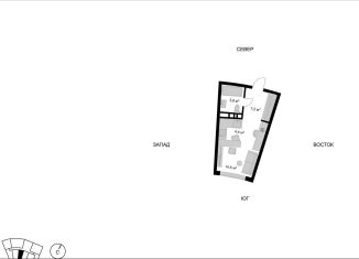 Продается квартира студия, 30 м2, Московская область