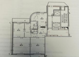 Продам трехкомнатную квартиру, 118 м2, Екатеринбург, Ленинский район, Московская улица, 77