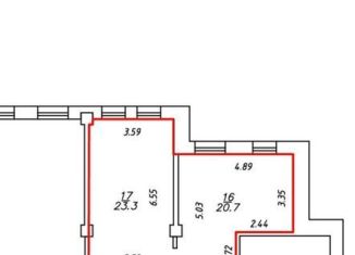 Продам помещение свободного назначения, 44 м2, Хабаровск, Пионерская улица, 1