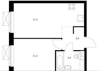 Продажа 1-ком. квартиры, 35.9 м2, Москва, район Отрадное