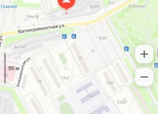 Сдам в аренду гараж, 21 м2, Москва, Вагоноремонтная улица