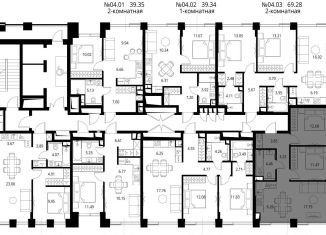 Трехкомнатная квартира на продажу, 59.7 м2, Москва, Волоколамское шоссе, 95/1к12