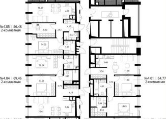 Продаю 2-комнатную квартиру, 80.7 м2, Москва, Волоколамское шоссе, 95/1к4, ЖК Сити Бэй