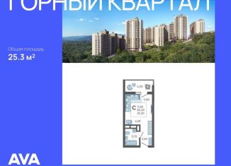 Продаю квартиру студию, 25.3 м2, село Раздольное