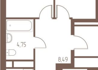 Продам двухкомнатную квартиру, 61.1 м2, Ивантеевка