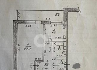 1-ком. квартира на продажу, 34.4 м2, Казань, улица Сафиуллина, 18