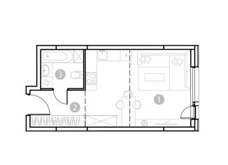 Продается квартира студия, 31.6 м2, Москва