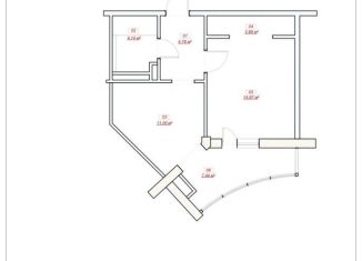 Продается 1-комнатная квартира, 41 м2, Ростовская область