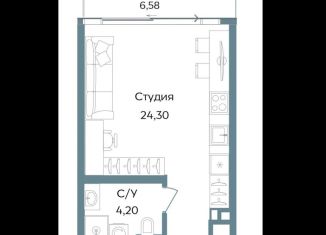 Продается квартира студия, 29.3 м2, Саки, Морская улица, 2