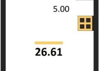 Продаю квартиру студию, 26.6 м2, Воронеж