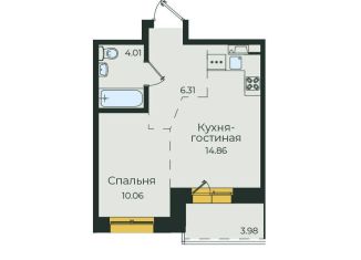 Продается 1-ком. квартира, 39.2 м2, Иркутск, улица Пискунова, 134, ЖК Семья