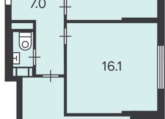 Продажа двухкомнатной квартиры, 62.6 м2, Москва, район Лефортово, проезд Шелихова