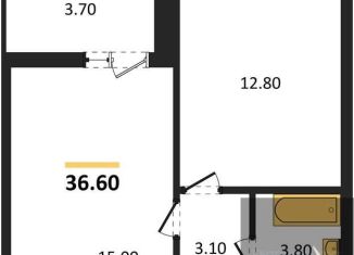 1-ком. квартира на продажу, 36.6 м2, Воронеж, Коминтерновский район